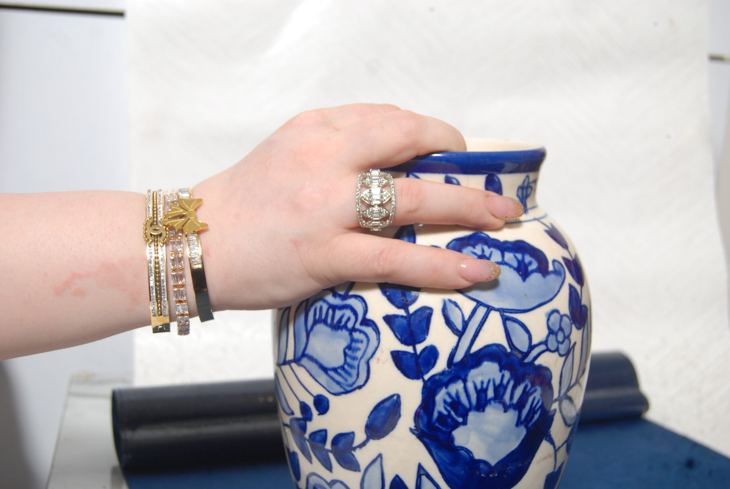 Sparkling American Diamond (AD) Ring - Image 2