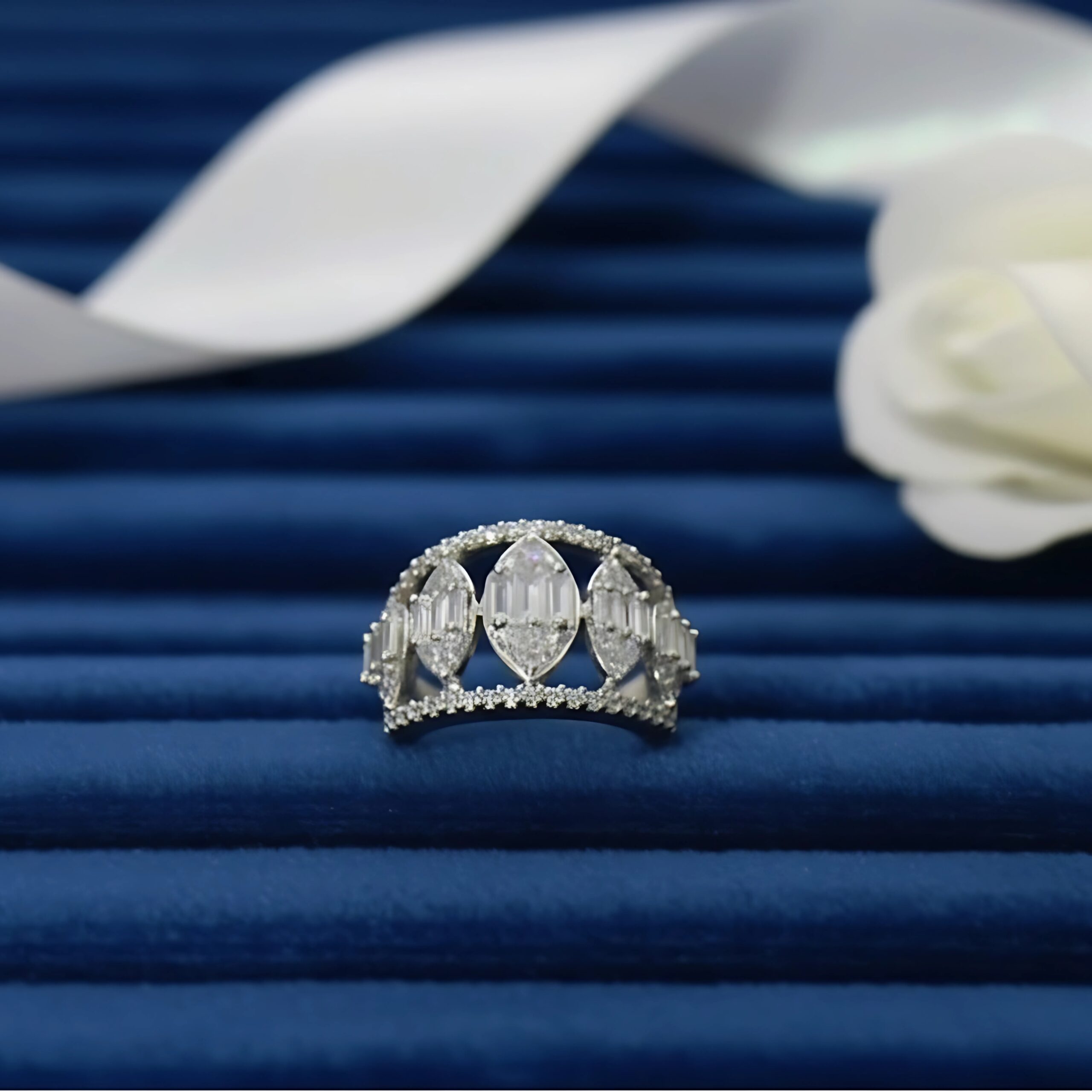 Sparkling American Diamond (AD) Ring