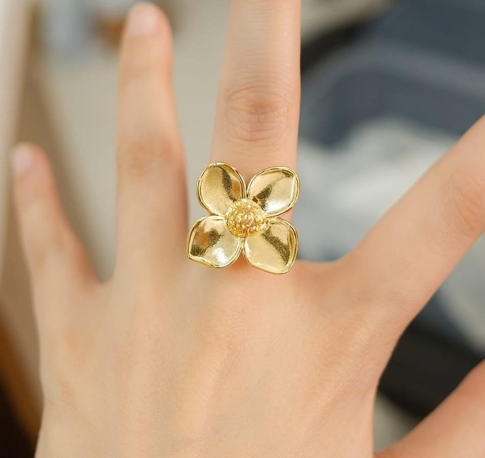 Bloom Flower Ring - Image 2