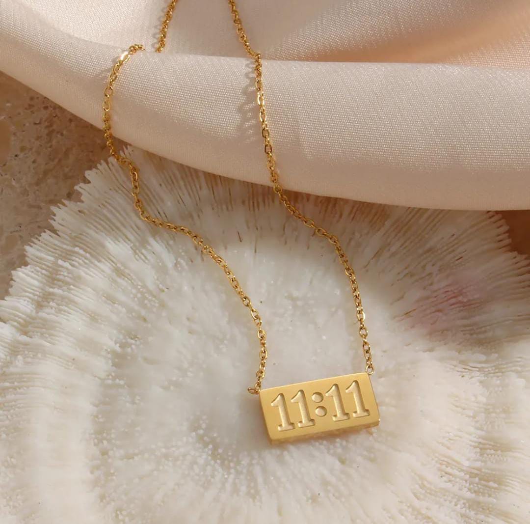 11:11 Number Pendant Chain - Image 3