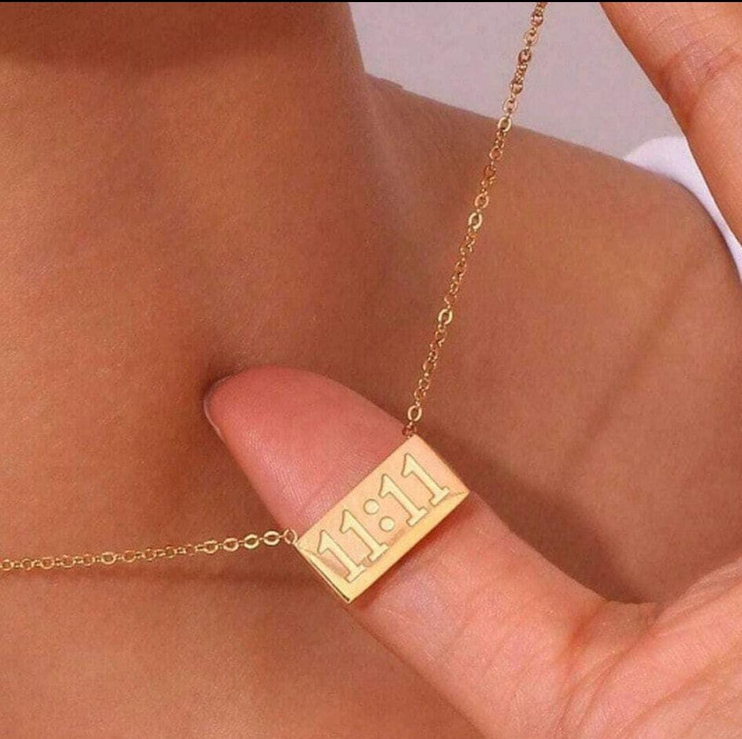 11:11 Number Pendant Chain - Image 4