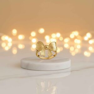 Tied Up Bow Ring