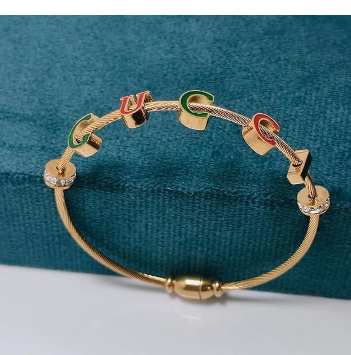 Lucky Charm Cable Bracelet - Image 3