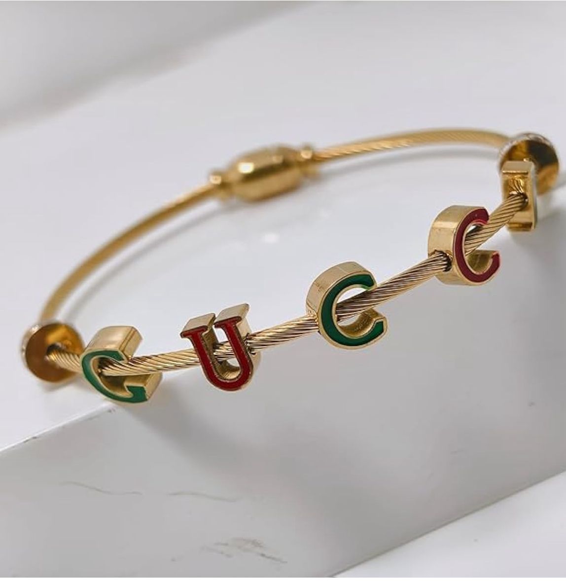 Lucky Charm Cable Bracelet