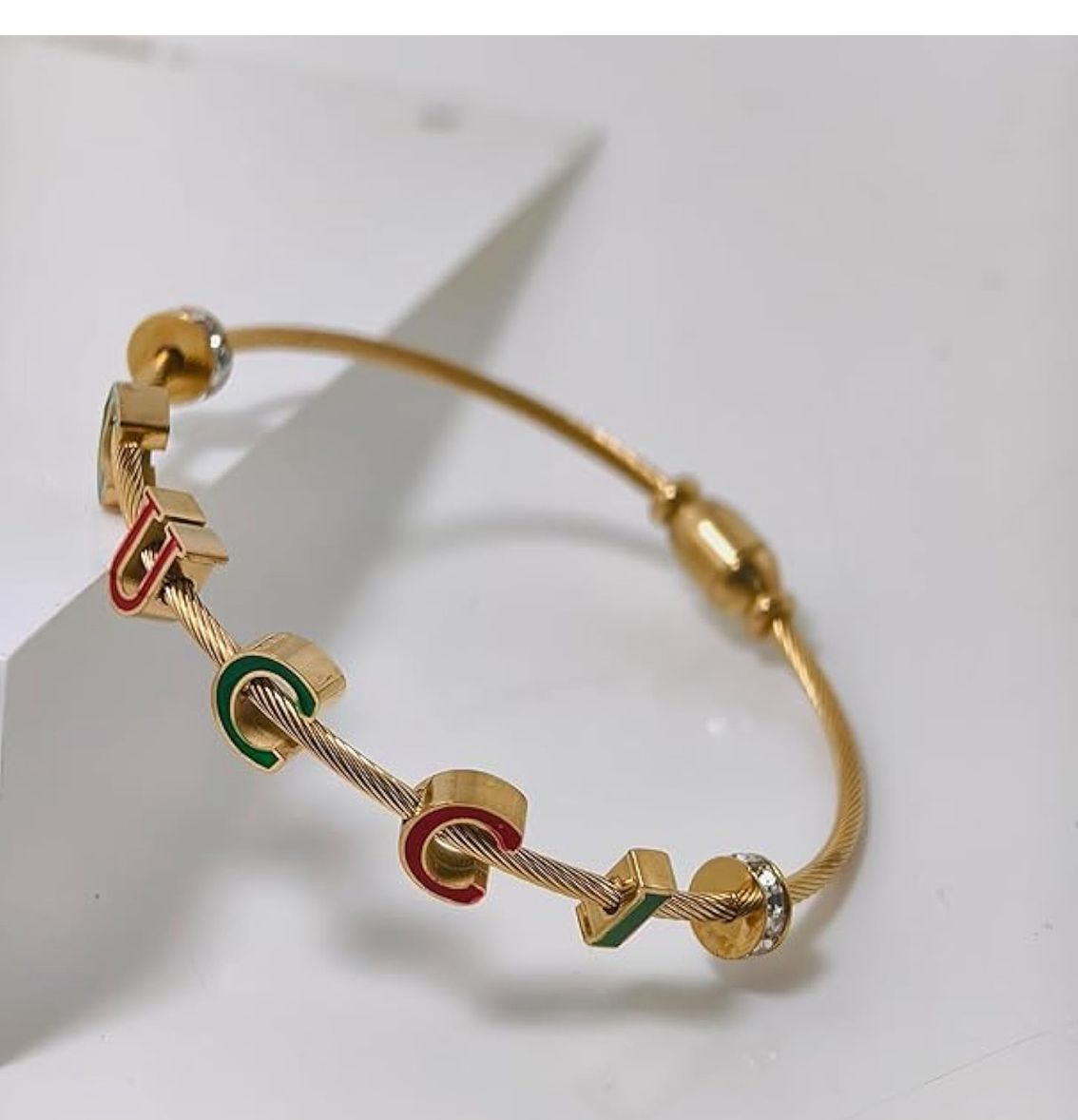 Lucky Charm Cable Bracelet - Image 2