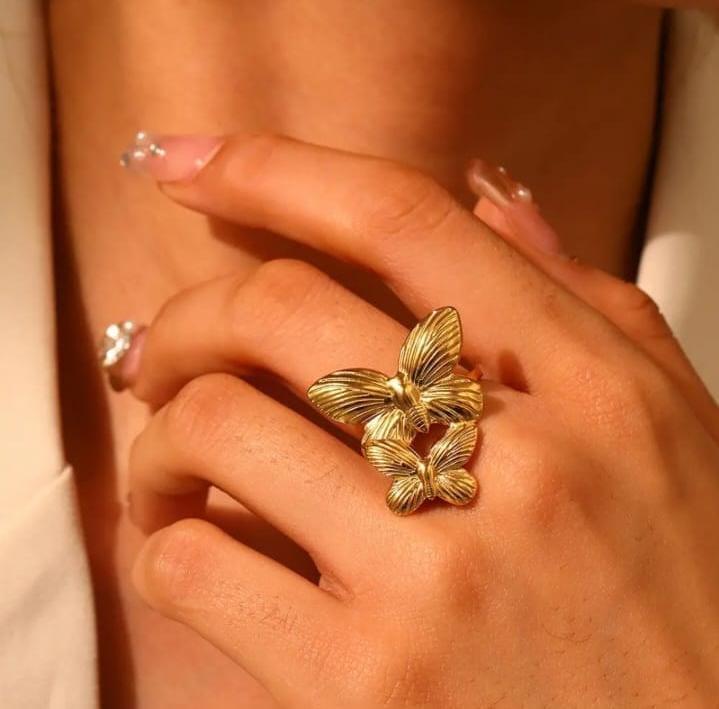 Monarch Butterfly Ring - Image 2