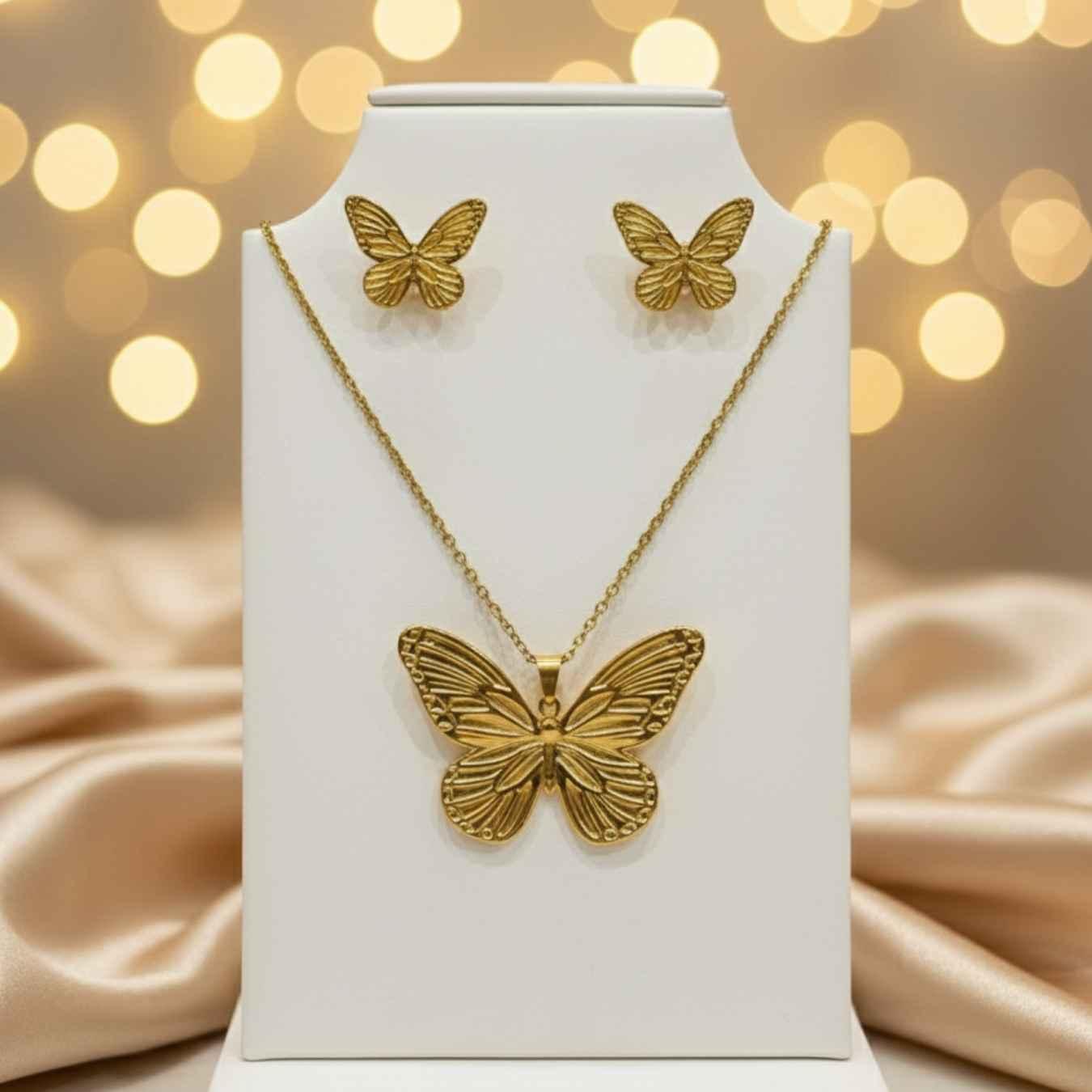 Golden Flutter Butterfly Set